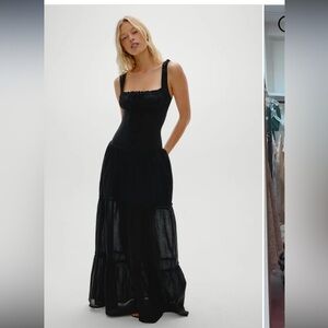 Frankie's Bikinis Christabelle Ruffle Maxi
Dress